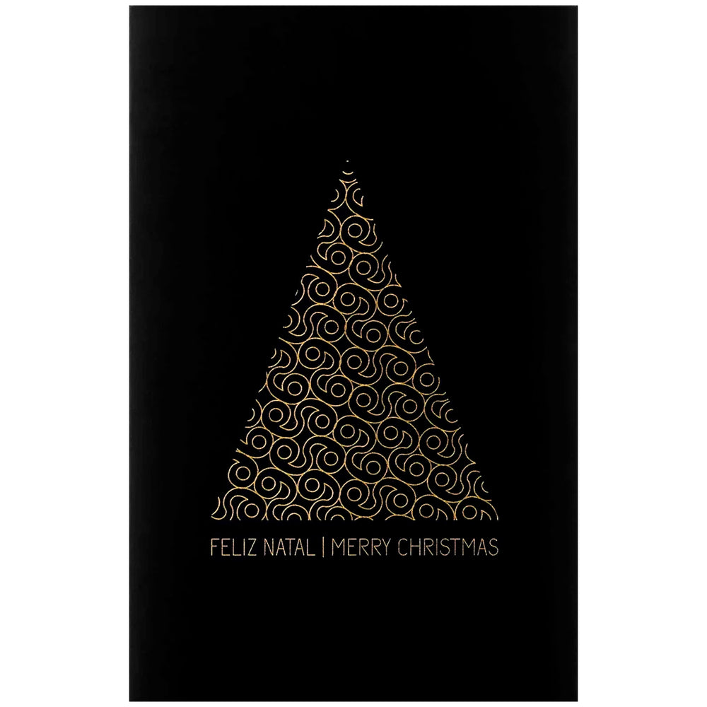 Árvore de Natal (Preto & Dourado)