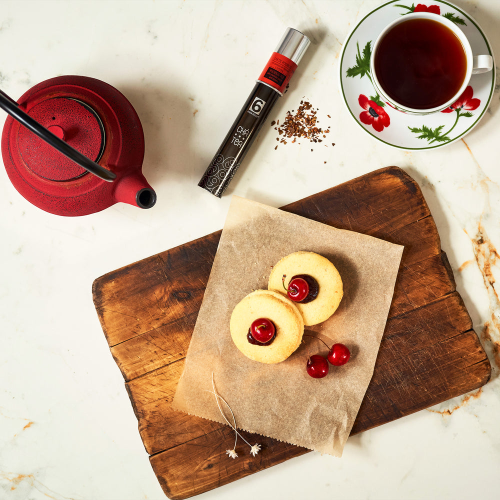 
                  
                    Rooibos with Chocolate Chips, Almonds and Peppermint
                  
                