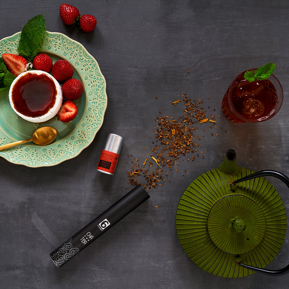 
                  
                    Rooibos with Chocolate Chips, Almonds and Peppermint
                  
                