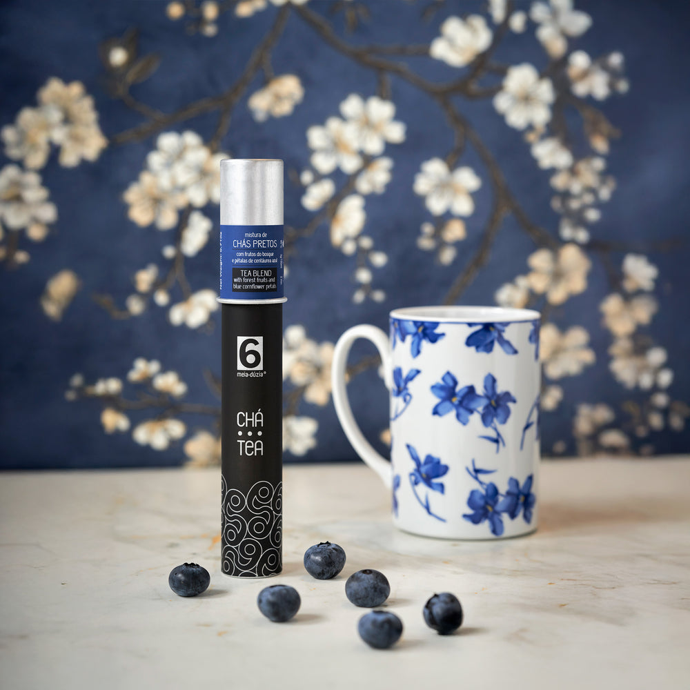 
                  
                    Tea Blends with Forest Fruits and Blue Cornflower Petals
                  
                