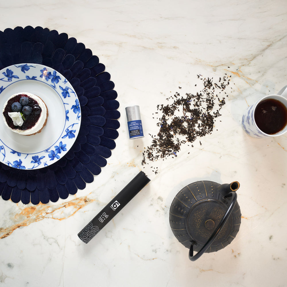 
                  
                    Tea Blends with Forest Fruits and Blue Cornflower Petals
                  
                