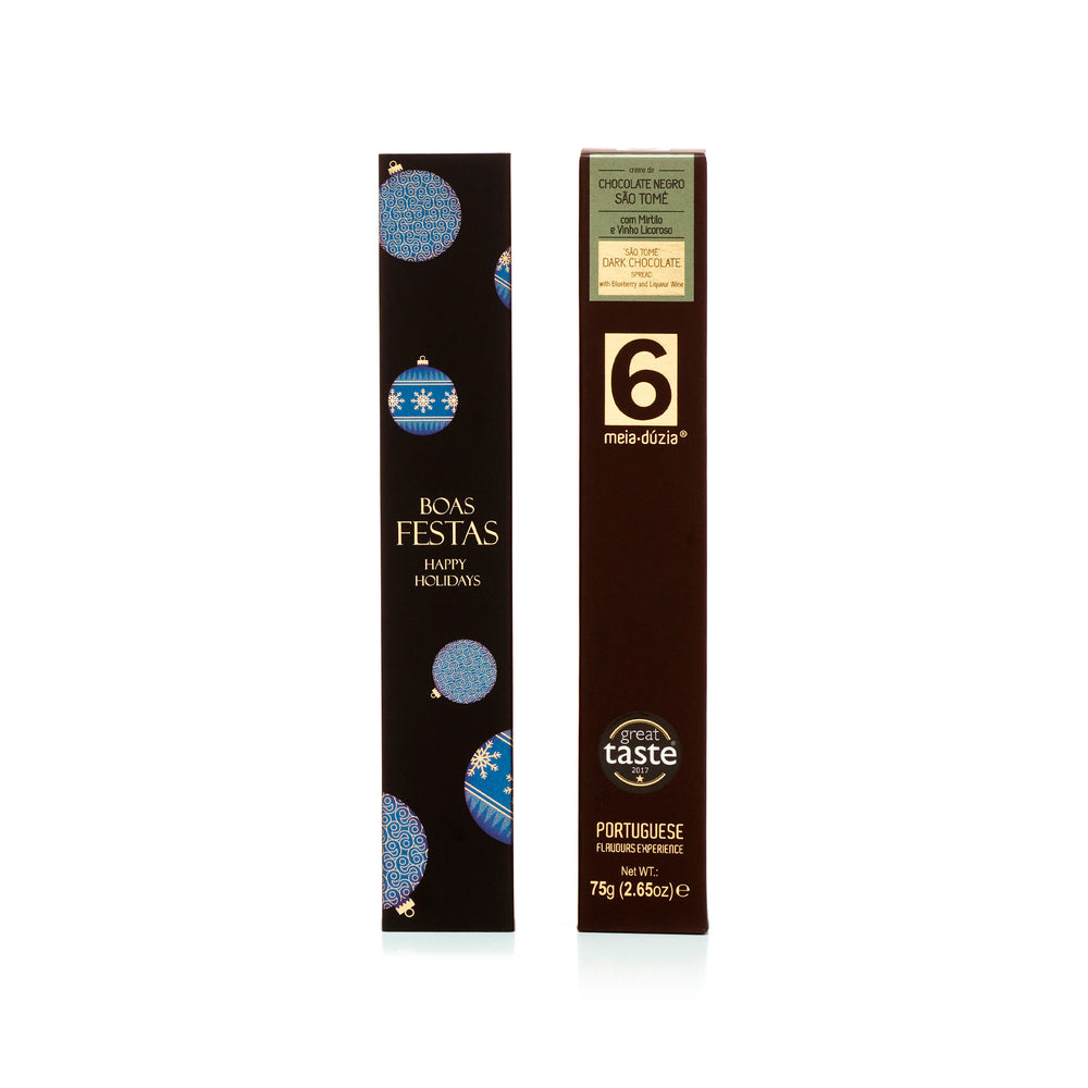 
                  
                    São Tomé Dark Chocolate Spread with Blueberry and Liqueur Wine
                  
                