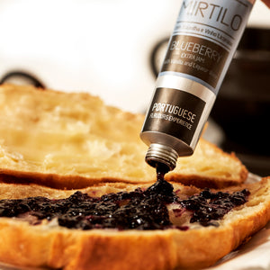 
                  
                    Blueberry Extra Jam with Vanilla and Liqueur Wine 
                  
                