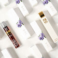 Liqueur in Pansy Box - Custom Wedding Favor